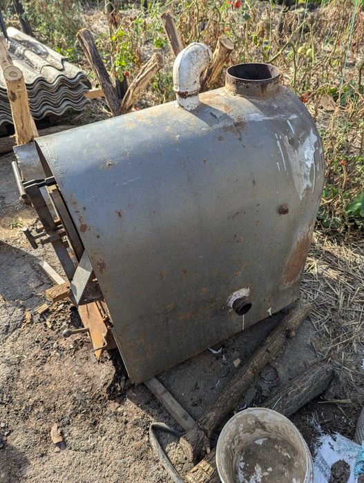 Твердопаливний котел, Буржуйка чавунна