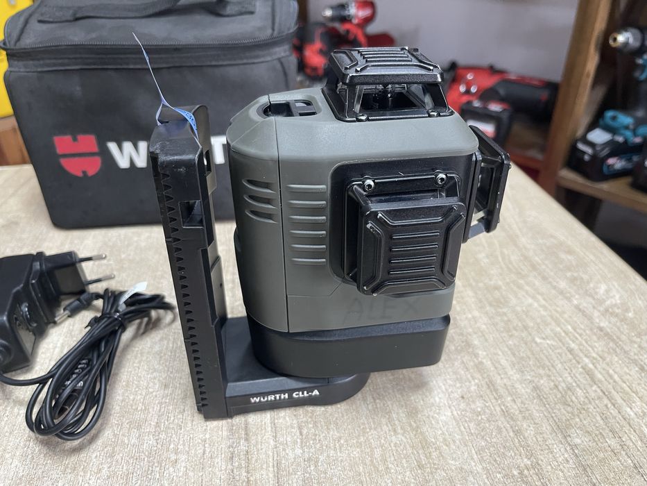 Wurth MLPG 22 Green / 3D лазерний рівень Вюрт. Зелений промінь