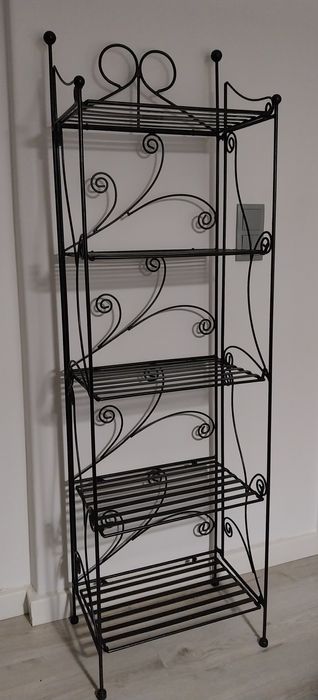 Vintage  estantes em ferro dos anos 80
