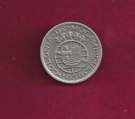 MOÇAMBIQUE  Ex-Colonia Portuguesa  1$00  Escudo   1950   Bonita