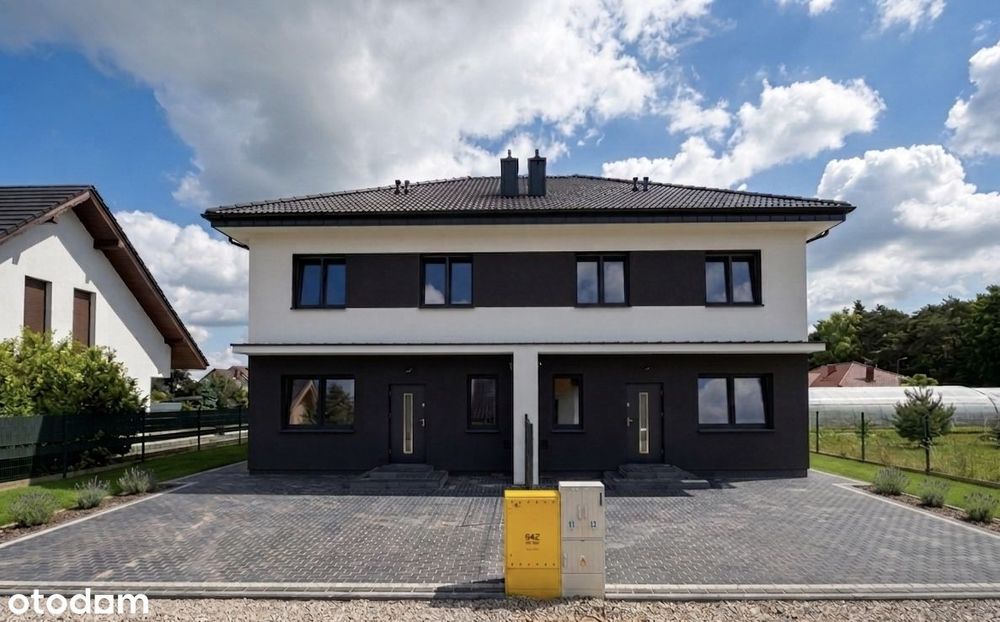Imponujący Bliźniak 120m2, 5 pokoi - Gotowy do Zamieszkania!