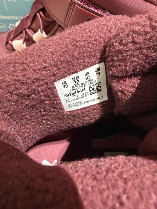 Botas Puma NOVAS para menina numero 32