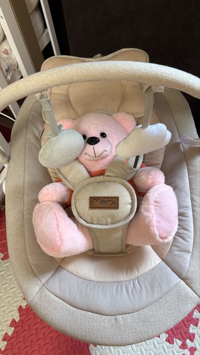 Електрична гойдалка MoMi PEARL beige