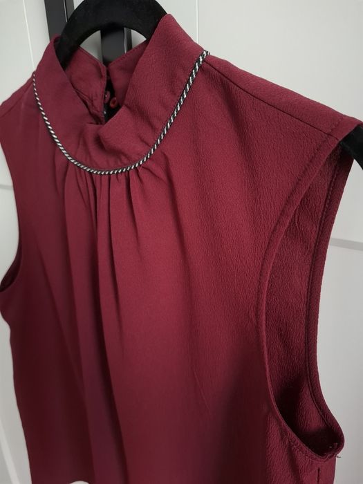 Bluzka damska bez rękawów M Vero Moda elegancka