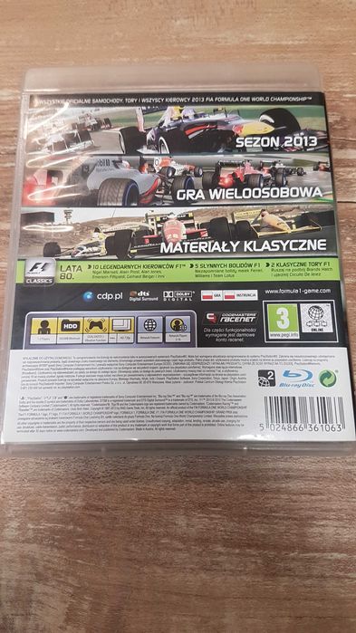 F1 2013 PS3 PL Po POLSKU Unikat Formuła 1 Wyścigi Sklep Wysyłka Wymian