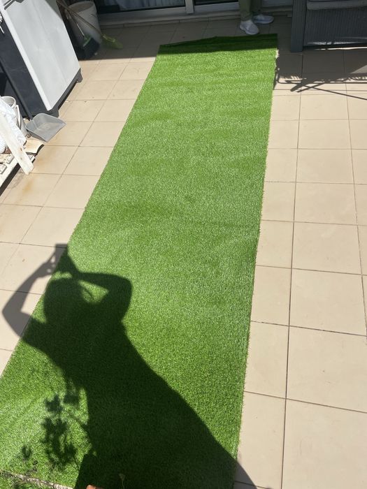 Rolo de Relva artificial leroy merlin "santorini"