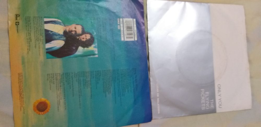 8 Discos Vinil singles anos 80