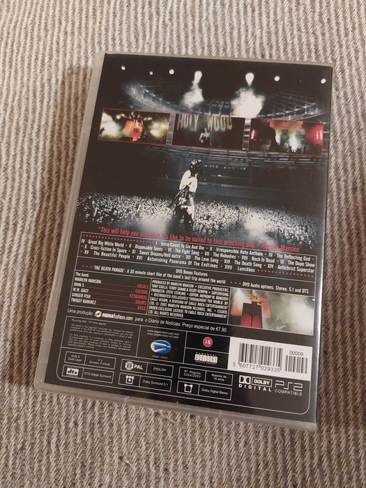 Marilyn Manson concert dvd