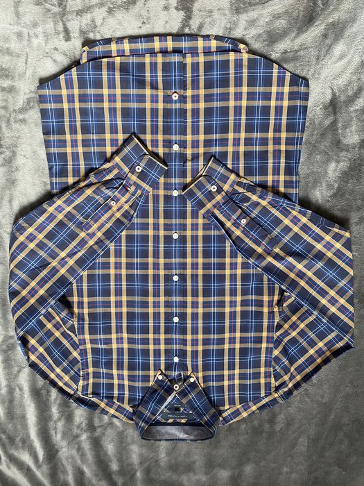 Koszula Męska w Kratę - Tommy Hilfiger - Slim Fit - L