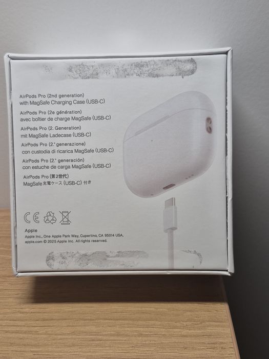AirPods Pro 2nd Generation 本体 Słuchawki bezprzewodowe APPLE AirPods Pro (2nd generation) Biały