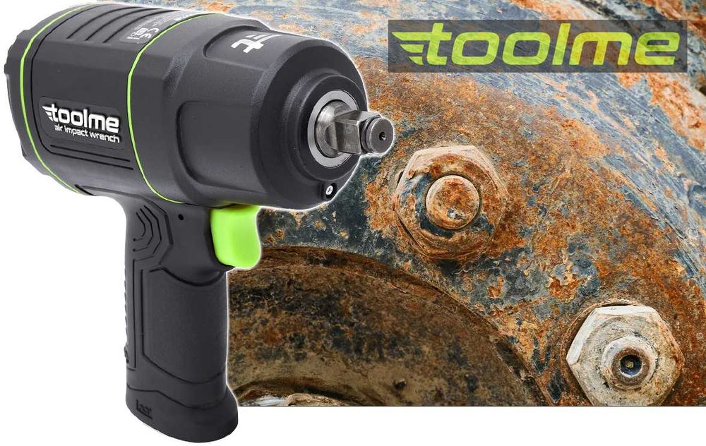 Zestwa KLUCZ UDAROWY pneumatyczny z udarem KÓŁ 1700Nm + NASADKI