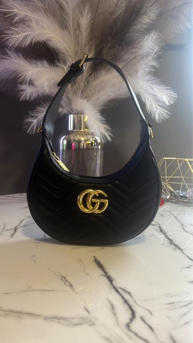 Torebka skorzana Gucci ksieżyc