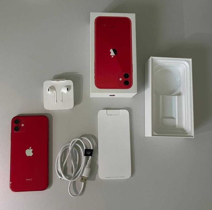 Apple iPhone 11 - czerwony - 128GB