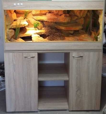 Terrarium + szafka 120x50x60  na zamówienie