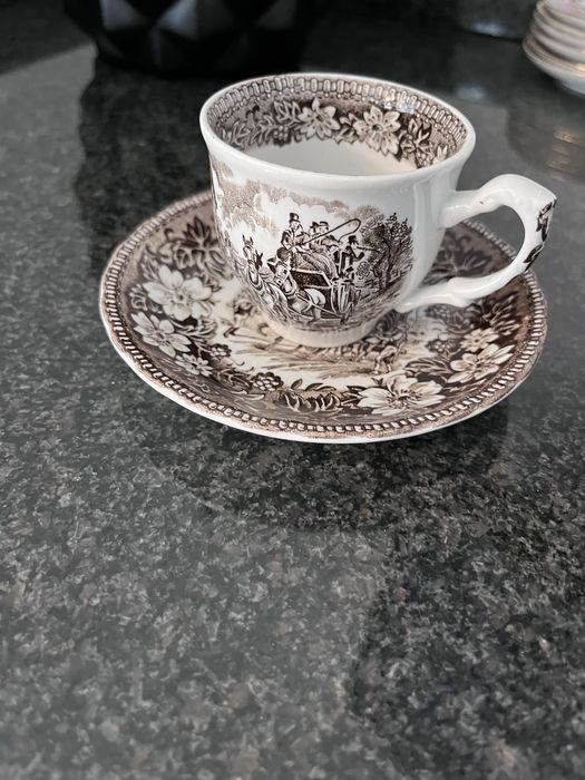 Peças de loiça porcelana