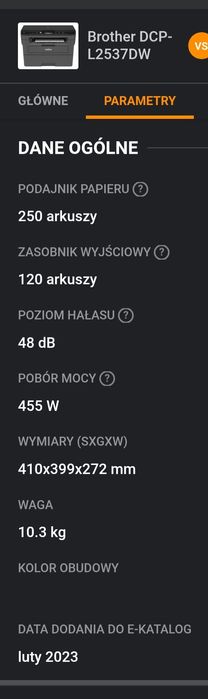 drukarka brother dcp l2537dw