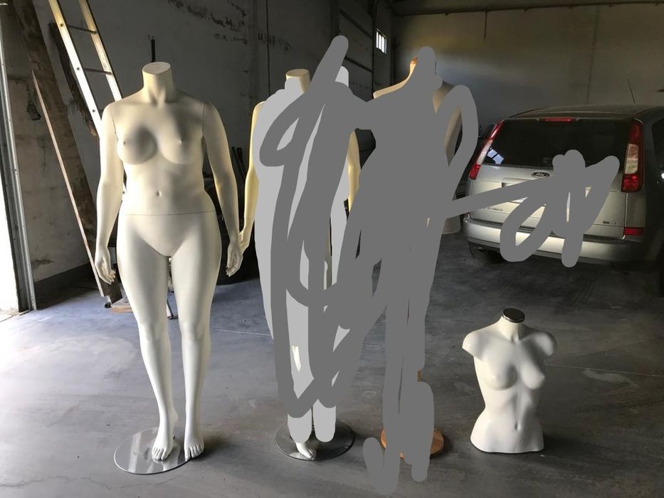 Manequins e Bustos senhora/Homem