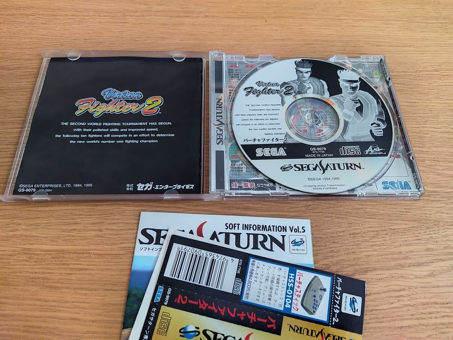 Virtua Fighter 2 para Sega Saturn Ntsc-j