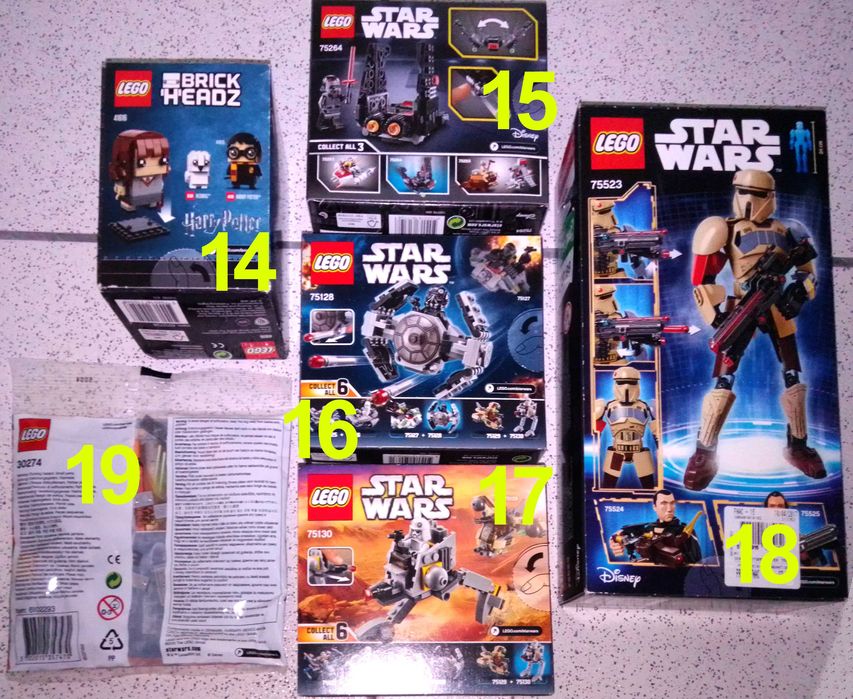 LEGO - conjuntos NOVOS Star Wars / Creator / City