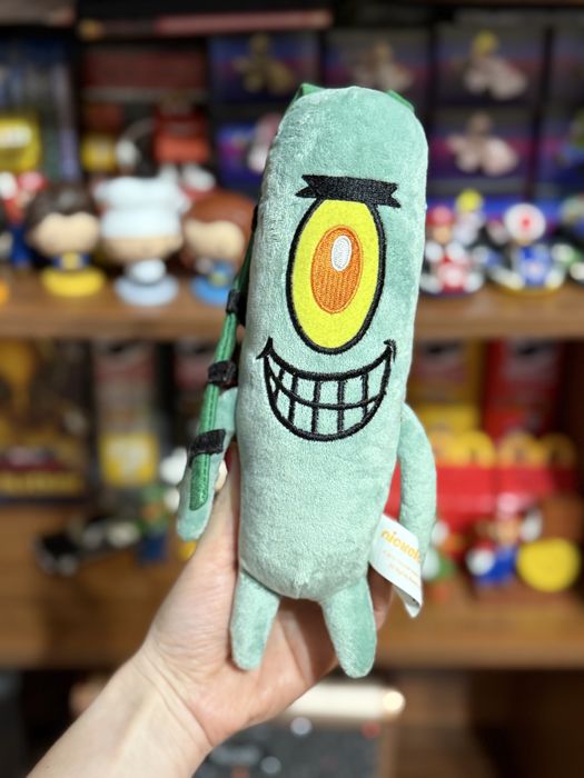 Мʼяка іграшка Планктон з мультику Губка Боб Спанч Боб