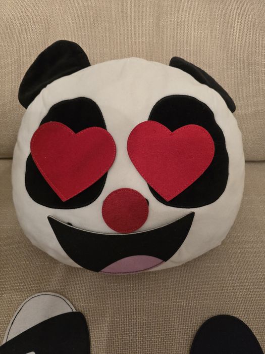 Almofada panda caras