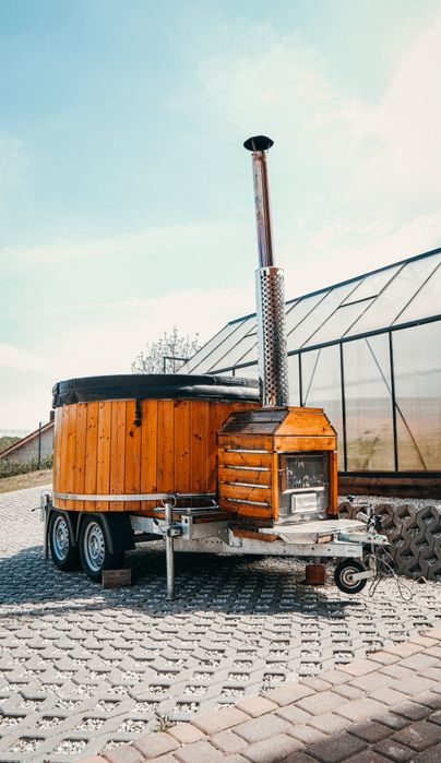 Mobilna balia z funkcją jacuzzi