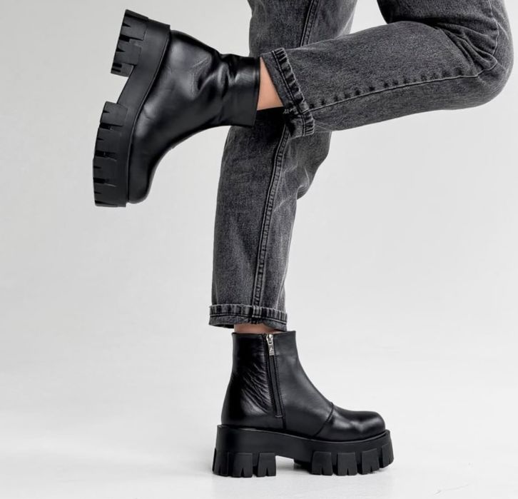 Черевики жіночі Шкіра