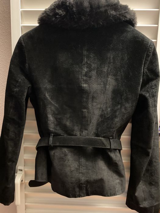 Casaco Pele Preta