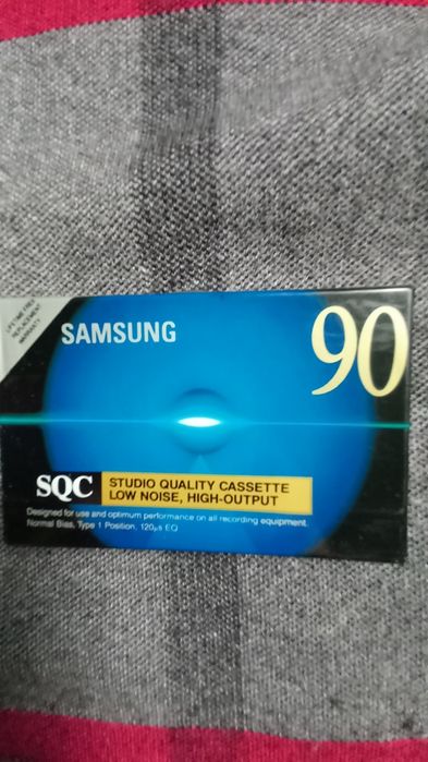 Kaseta magnetofonowa samsung 90 nowa