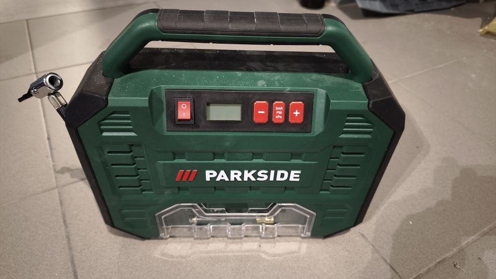 Kompresor przenośny turystyczny Parkside PMK 150