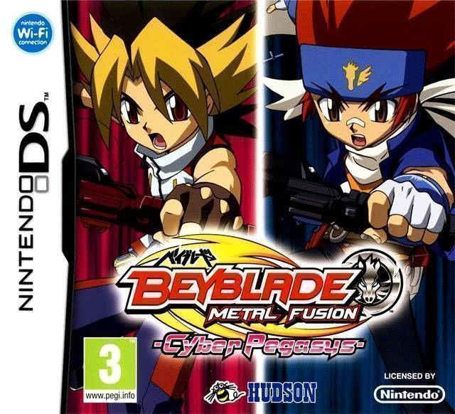 Beyblade Metal Fusion - Cyber Pegasus - Jogo NDS