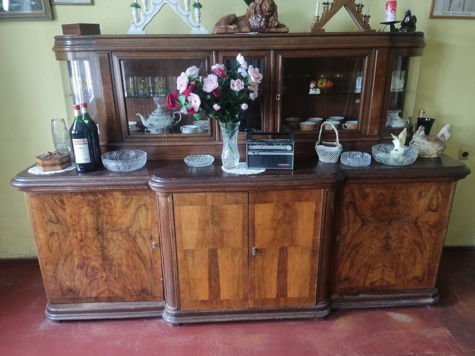 Stary mebel komoda witryna