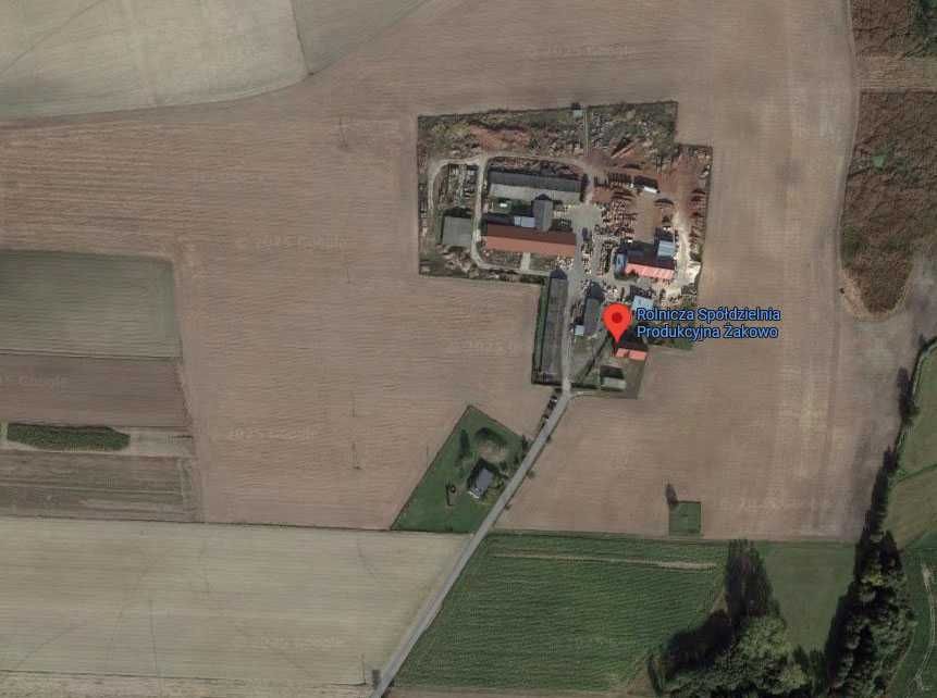 Tartak i grunty rolne. Wielkopolska