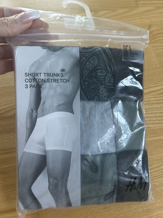 Bokserki męskie S nowe H&M