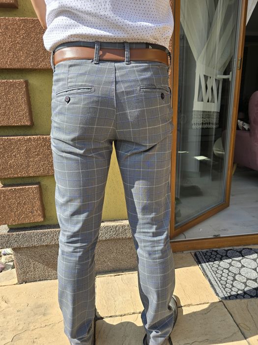 Spodnie męskie eleganckie L W30 L34
