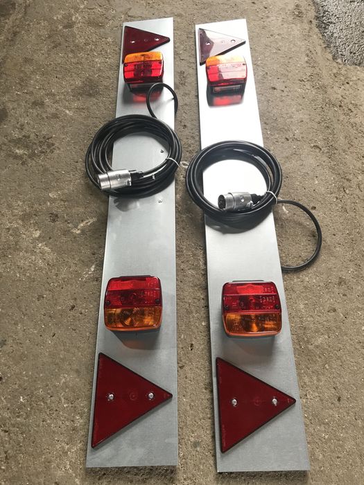 Placas para reboque atrelado