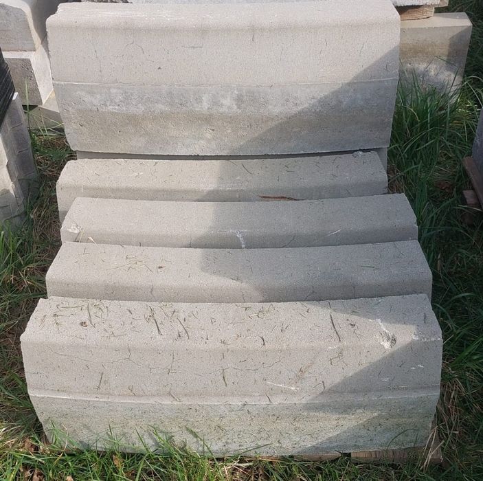 Krawężniki drogowe łukowe zewnętrzne 73,4x30x15