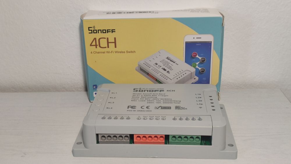 Sonoff 4 canais rev2 4ch R2