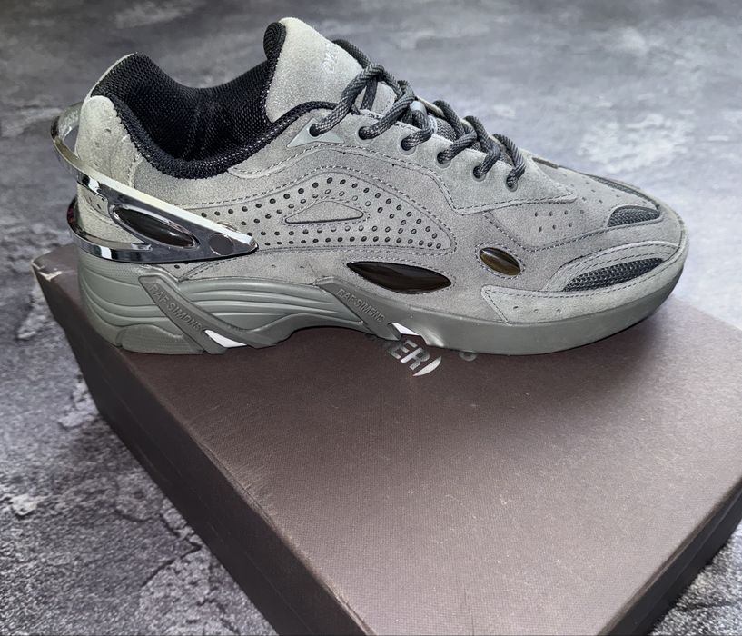 Кросівки Raf Simons Adidas Cylon-21 Grey  Раф симонс кулон серые 21