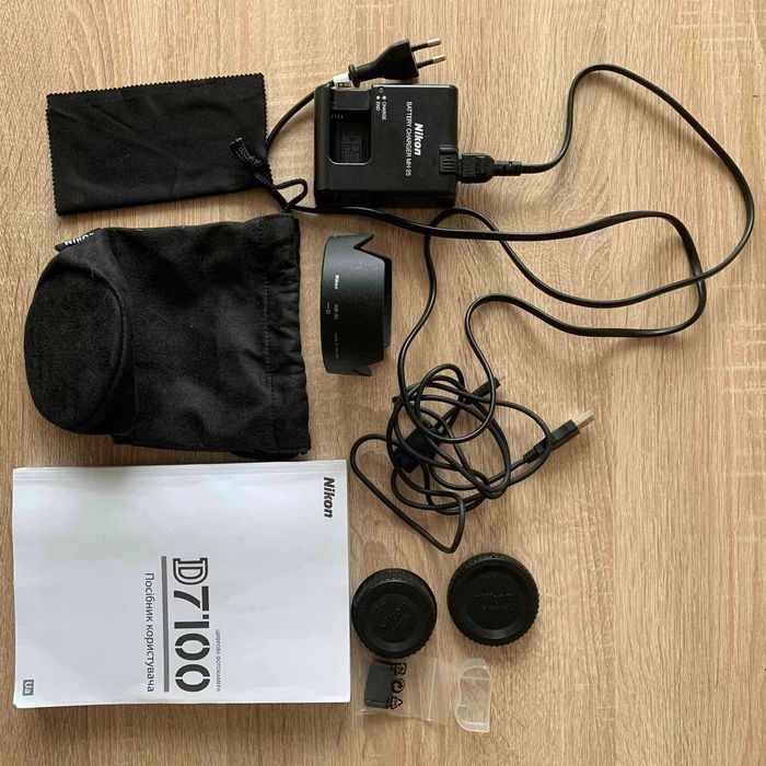 Фотоапарат Nikon D7100 18-105 VR Kit Пробіг 10 500 Стан НОВИЙ
