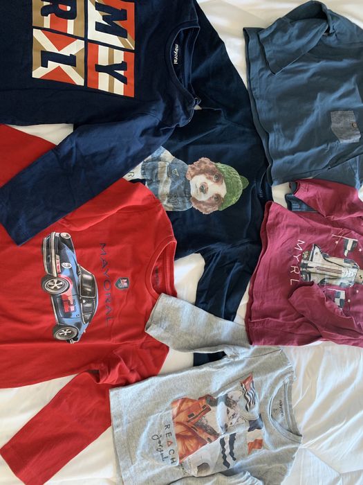 6 camisolas básicas