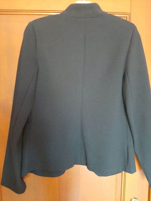 Marynarka Promod, granatowa, bawełniana, rozmiar 36