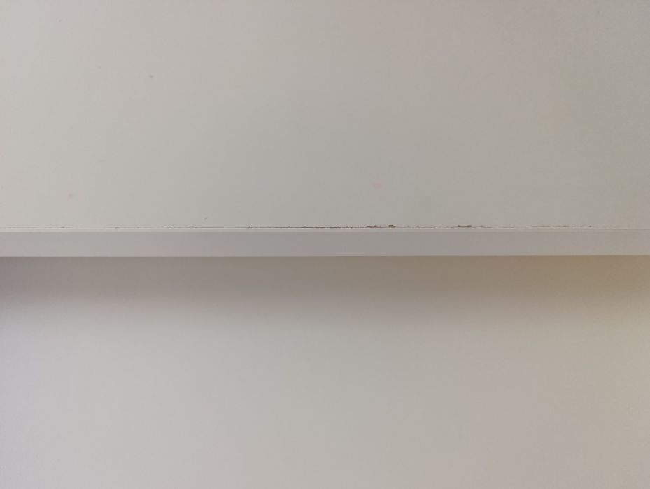 Biurko Ikea Micke białe  z nadstawka i wkładem do szuflady