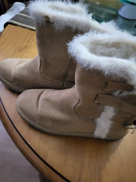 Botas de inverno muito quentinhas
