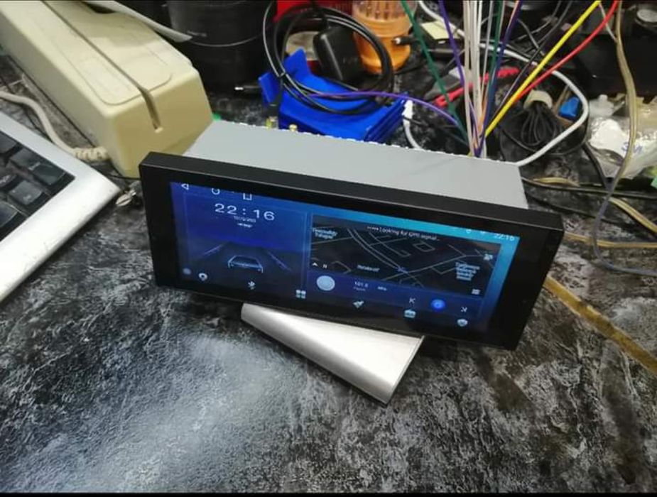 Rádio Android 14 com GPS 1 Din 6.9 Inch Universal (Novo)