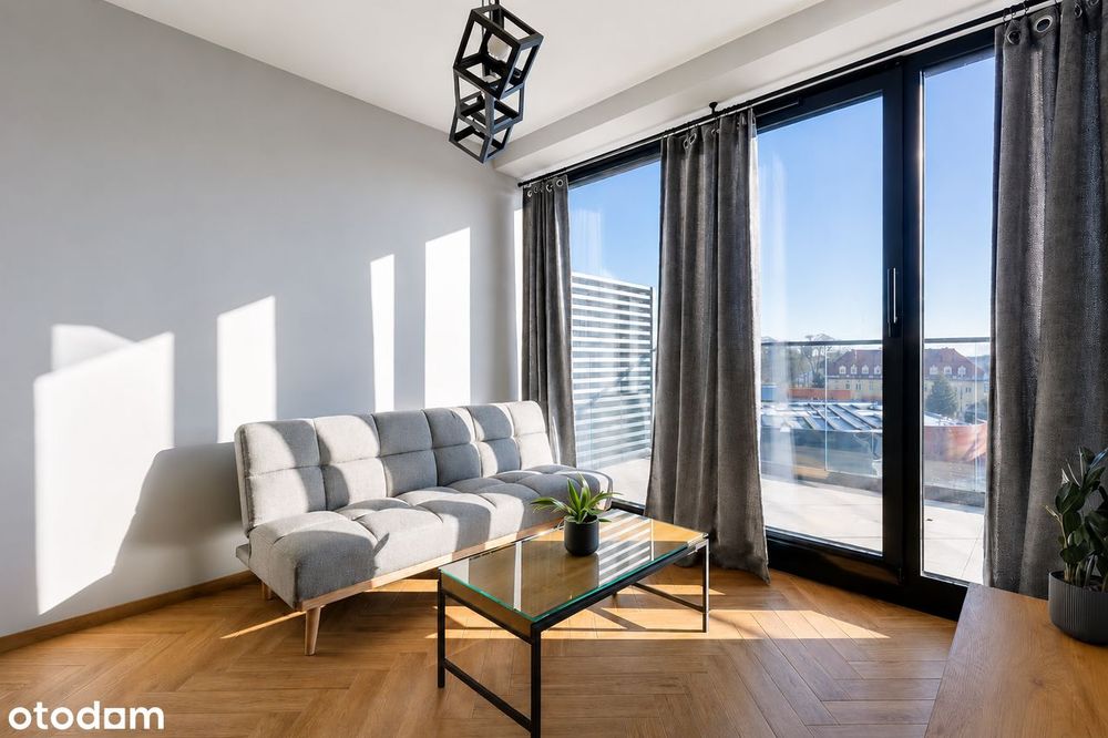 Stylowy apartament z dużym tarasem w centrum Leszna-Apartamenty Centro