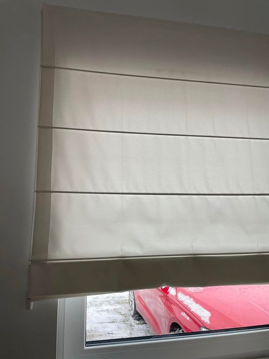 Roleta rzymska - materiał Pierre Cardin