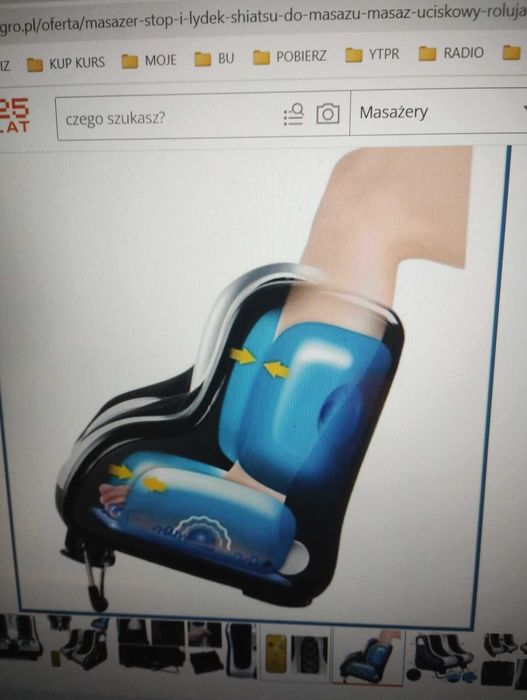 Super osobisty masażer do stóp i łydek