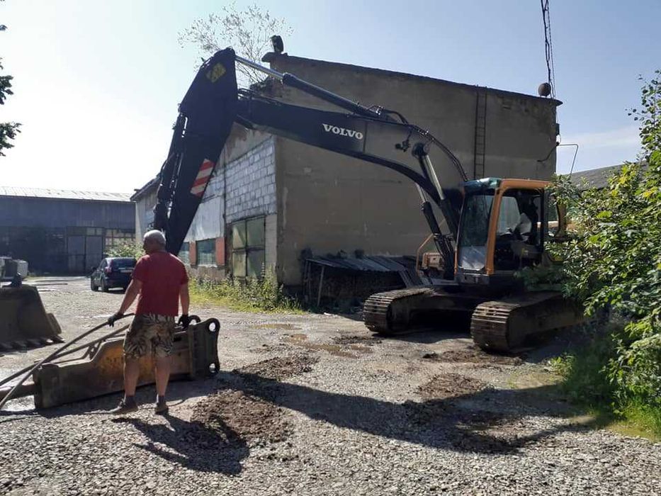послуги оренда  екскаватора гусеничного міні гідро вібро молота ямобур