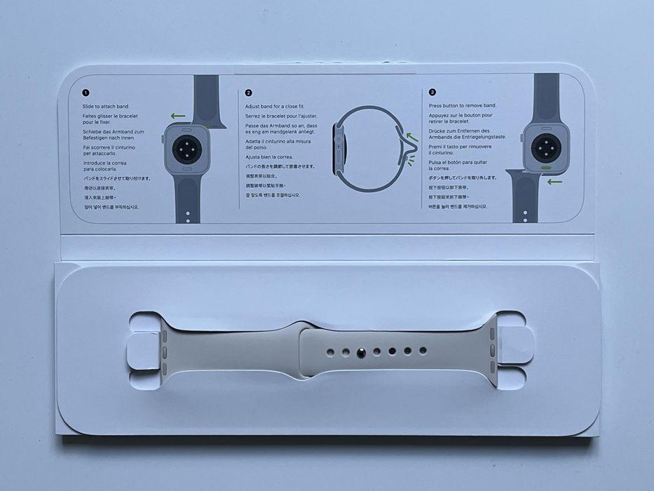 OUTLET Apple Watch SE 2gen Księżycowa S/M FV23 Bat 100%